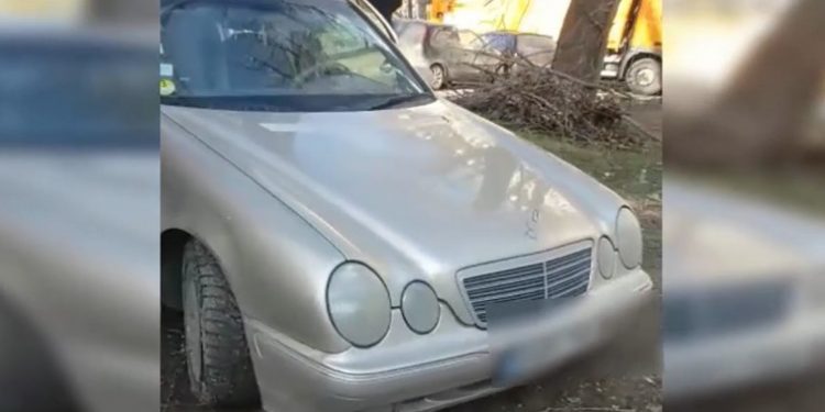 Mercedes-ul polițistului de la INSP a fost furat de un minor