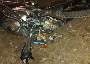 Accident rutier la Hâncești: Un motociclist în stare de ebrietate, transportat la spital | FOTO