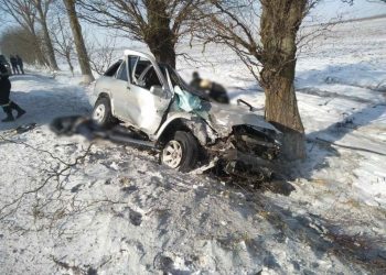 UPDATE: Accident de groază, la Briceni. Doi bărbați au decedat, iar alți doi au ajuns la spital | FOTO