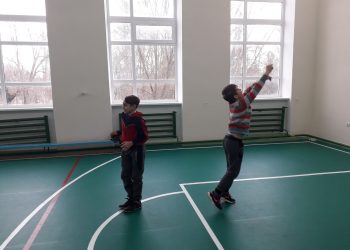 Sala de sport a gimnaziului de la Ivancea, Orhei, renovată în cadrul unui proiect susținut de echipa lui Ilan Șor și BRD