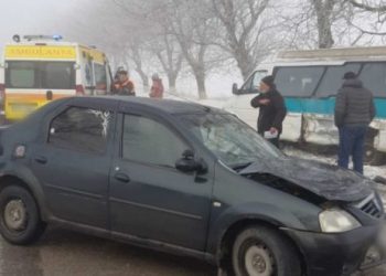 Cine se face vinovat de accidentul de la Briceni, cu implicarea unui microbuz de linie | VIDEO