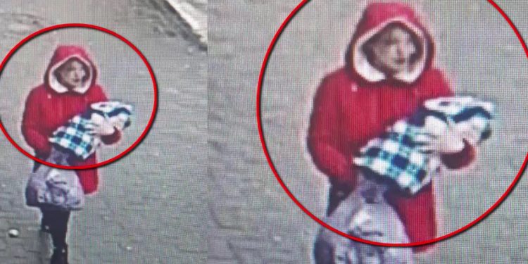 Suspectată că și-a abandonat bebelușul. Poliția solicită ajutorul cetățenilor | VIDEO