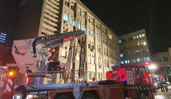 Названы причины пожара в румынской больнице для пациентов с COVID-19