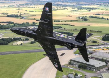 Военный самолет разбился в Великобритании