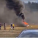 În goană după like-uri: Pentru a deveni renumit, încă un tânăr din Moldova a dat foc mașinii sale | VIDEO