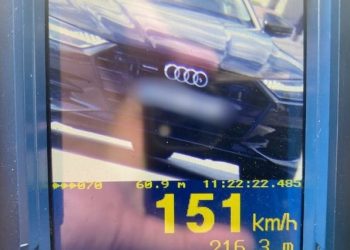 Un vitezoman gonea cu 151 km/h pe o stradă din Chișinău