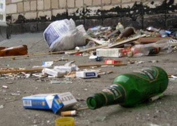 В столице предусмотрены более суровые штрафы для тех, кто будет мусорить