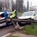 В Кишиневе полицейское авто попало в аварию | VIDEO