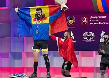 Halterofilul Marin Robu a devenit vicecampion european