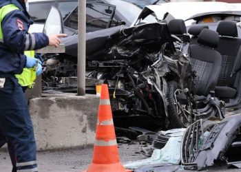 Un vlogger moldovean ar fi produs un accident grav în Moscova. Tânărul susține că nu el era la volan | VIDEO