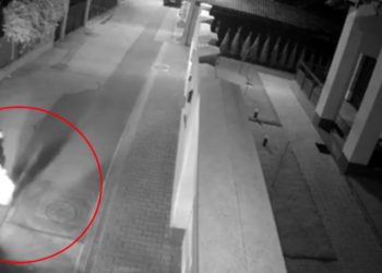 Explozie în sectorul Buiucani: Imagini surprinse de camerele de luat vederi | VIDEO