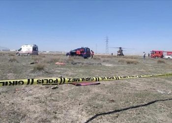 В Турции потерпел крушение военный самолет