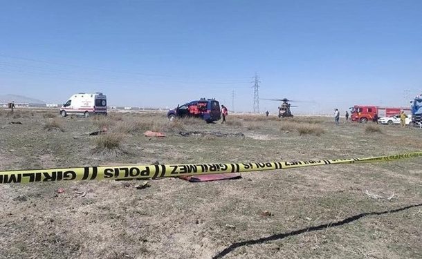В Турции потерпел крушение военный самолет