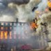 Incendiu de groază în Sankt Petersburg. Fabrica „Nevskaya Manufaktura” a fost cuprinsă de flăcări | VIDEO