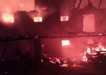 Incendiu pe teritoriul mănăstirii Hârjauca din Călărași! Au ars 400 de metri pătrați