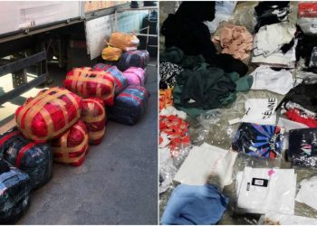 Contrabandă cu haine și încălțăminte în valoare de 700 mii de lei, adusă din Turcia, depistată la vamă | VIDEO