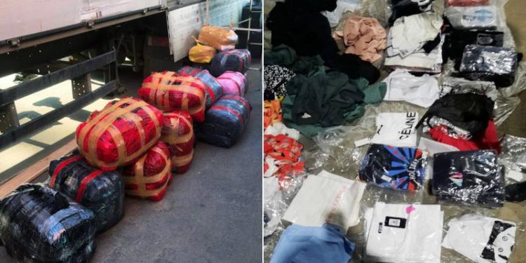 Contrabandă cu haine și încălțăminte în valoare de 700 mii de lei, adusă din Turcia, depistată la vamă | VIDEO