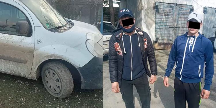 S-au plimbat cu mașini furate. Trei tineri, dintre care un minor, reținuți de poliție | VIDEO