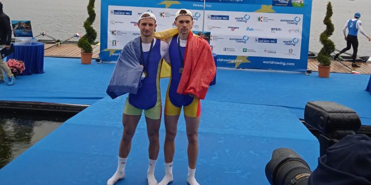 Echipajul din R. Moldova a luat bronzul la Campionatul European de canotaj din Italia