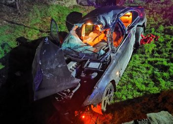 Căușeni: Un tânăr de 30 de ani a decedat după ce a derapat cu BMW-ul său de pe traseu și a ajuns sub un pod | FOTO