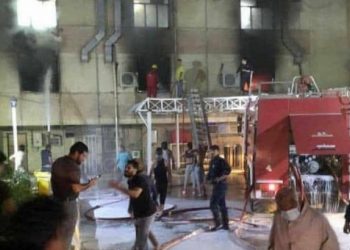 Incendiu într-un spital Covid din Bagdad. Cel puțin 82 de morți, potrivit unui nou bilanţ