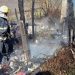 Incendiu în raionul Soroca. Pompierii au prevenit producerea unei deflagrații | FOTO