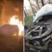 Incendiu în capitală. Două mașini, cuprinse de flăcări | VIDEO