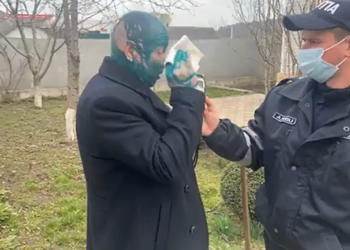 Vicepreședintele raionului Sîngerei, stropit cu verde de briliant de un membru al Partidului PACE. Reacția lui Gheorghe Cavcaliuc | VIDEO