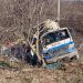 Accident pe traseul Anenii Noi-Căușeni: Un camion s-a izbit de un copac | FOTO