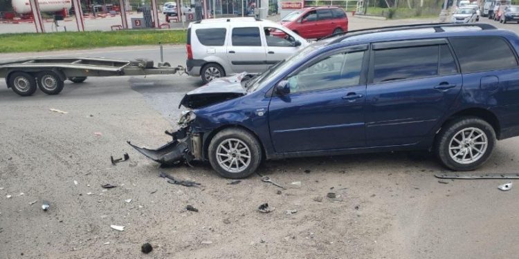 В Кишиневе в аварии пострадала женщина