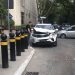 Accident pe o stradă din Capitală cu implicarea unui microbuz de rută | FOTO