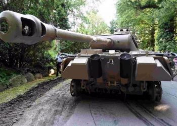 В Германии пенсионер хранил в подвале зенитную установку и нацистский танк