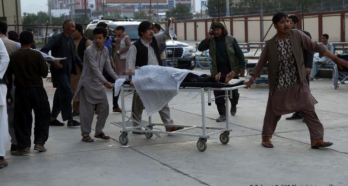 Число погибших в результате взрыва в Кабуле возросло
