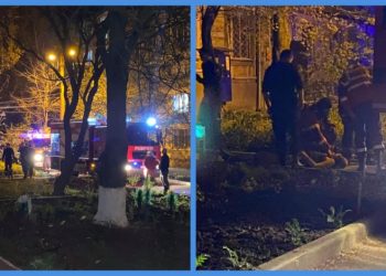 Incendiu în sectorul Telecentru. Un bărbat a decedat în drum spre Spital | VIDEO