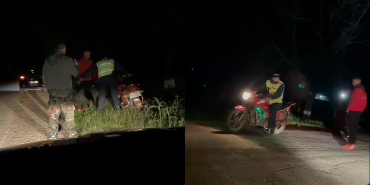 Tânăr din raionul Criuleni, reținut după ce a înjurat polițiștii | VIDEO