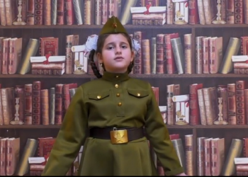 Margarita Șor, fiica lui Ilan Șor, recită o poezie despre ororile războiului | VIDEO