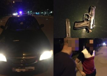 На Ботанике произошла стрельба. Полиция задержала трех человек