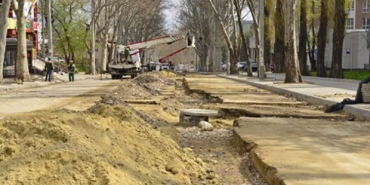 Chișinău: Suspendarea totală a traficului rutier pe strada Ion Creangă, în weekend, până la sfârșitul lunii mai