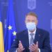 Klaus Iohannis: Din 15 mai se elimină portul măștii în exterior, cu câteva excepții, și restricțiile de circulație noaptea