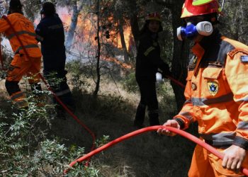 Incendii de vegetație în Grecia. Autoritățile au evacuat localnicii din mai multe sate aflate în pericol