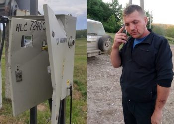 Răfuială ca în anii ’90 în comuna Pelinei. 30 de persoane înarmate cu bâte au distrus un teren agricol | VIDEO