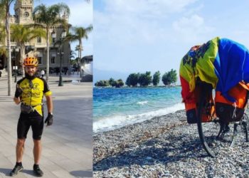 111 zile pe două roți. Un moldovean s-a ponit să descopere lumea de pe bicicletă