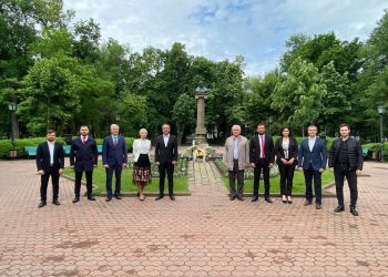 Marele poet Alexandr Pușkin, a fost omagiat astăzi de către membrii și simpatizanții Partidului „ȘOR”