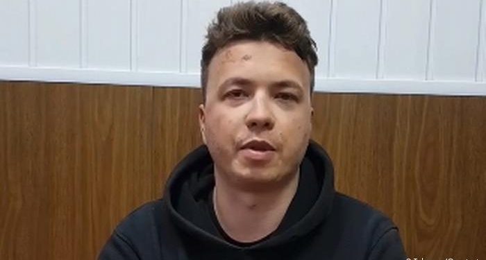 Появились новые кадры допроса Протасевича | VIDEO