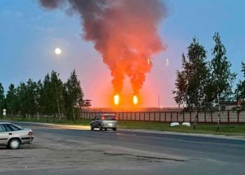 Часть Белоруссии осталась без света после пожара на Лукомльской ГРЭС