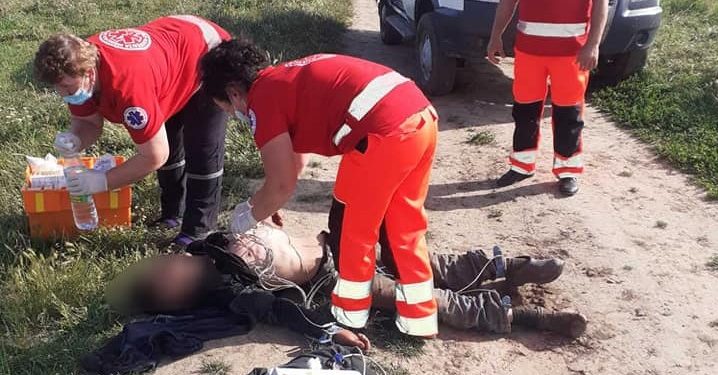 Un bărbat în „comă alcoolică”, găsit de o patrulă a Poliției de Frontieră