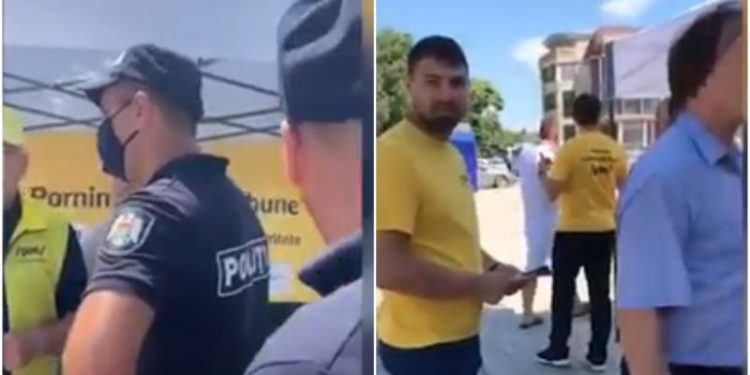 O activistă din Partidul PACE ar fi fost agresată fizic de un reprezentant al PAS. IGP: A fost pornită o procedură contravențională | VIDEO