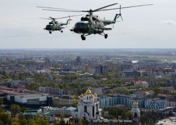 Вертолет Росгвардии упал в Ленинградской области