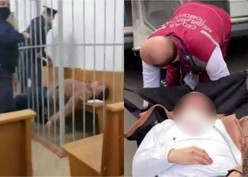 Imagini tulburătoare în Belarus. Prizonierul politic Stepan Latypov și-a tăiat gâtul în sala de judecată. Care au fost ultimele sale cuvinte | VIDEO