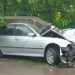 Accident grav la Florești. A rupt în două un stâlp de electricitate și s-a oprit într-un gard